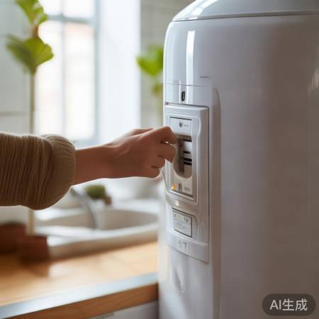 检查电源，确保热水器亮灯