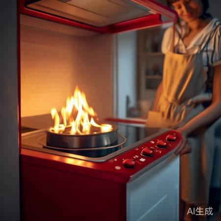 红日燃气灶，贴心守护厨房安全