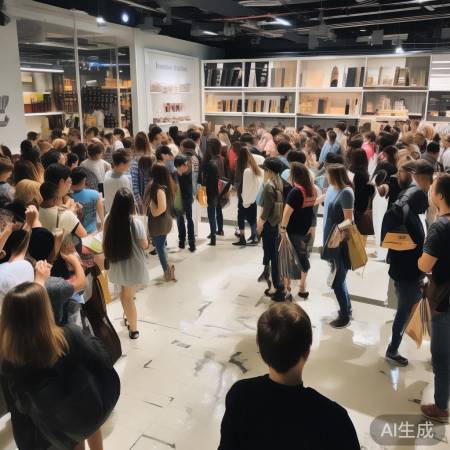 集成灶开业，人潮汹涌