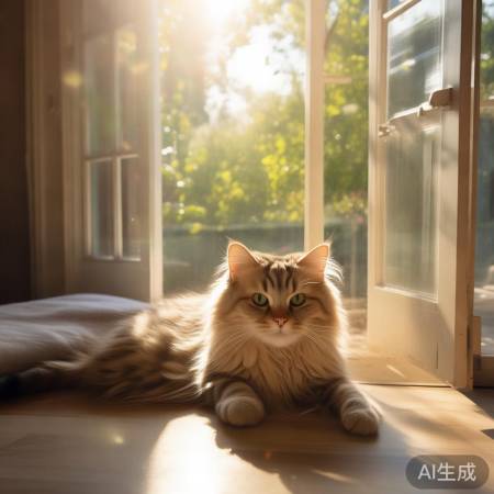 夏日防猫中暑，通风勿出门