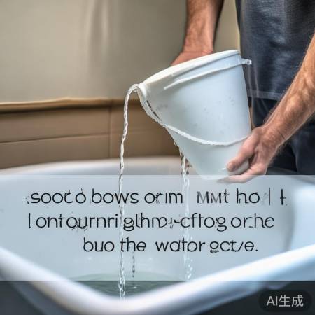 桶装水洗澡，短时停水佳