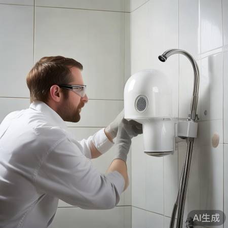 安装水箱与喷头