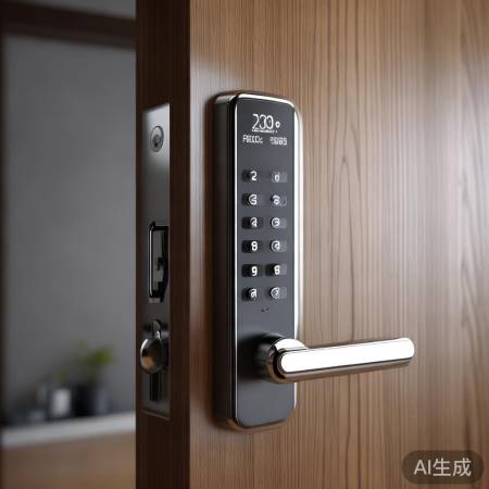 智能锁防撬报警,密码随机生成