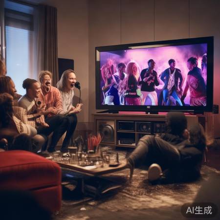 电视音响效果佳，家庭K歌好帮手