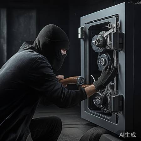 砸开保险柜，技术活