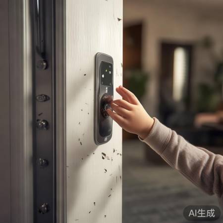 指纹锁易损坏，售后保障佳