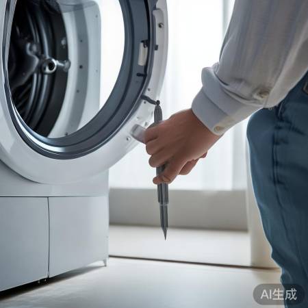 关闭电源,拧下加水阀螺丝
