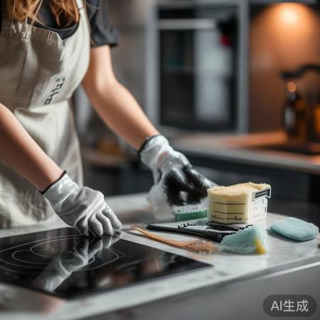 厨房清洁准备手套工具