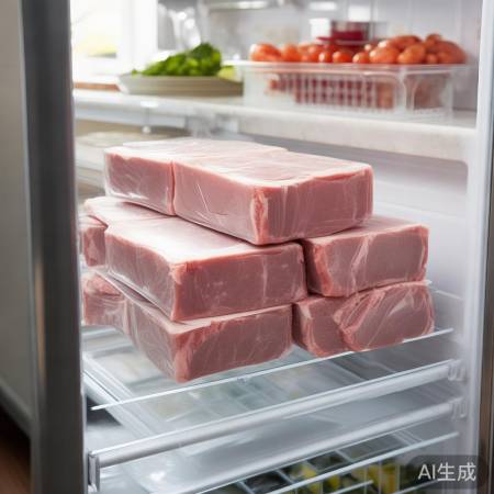 保存猪肉技巧：洗净切块，冷藏冷