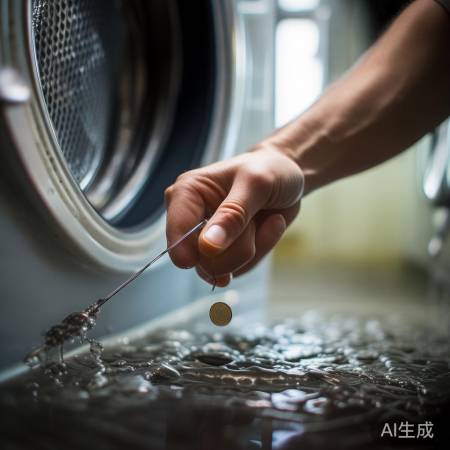 细铁丝/塑料棒挑硬币