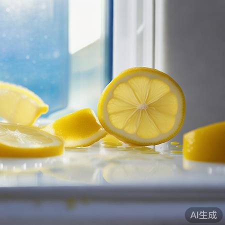 柠檬除味香冰箱