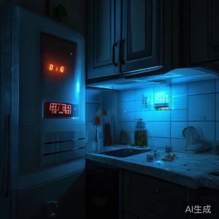 断电前未加热，水温下降