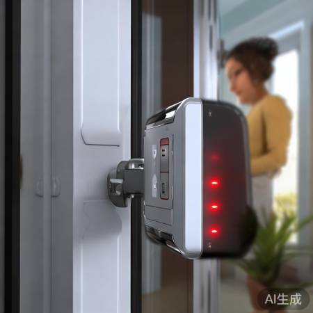 神将锁防盗门维护管家阐释#智能防盗门报警器：守护家庭安全，提升居家安全感新选择