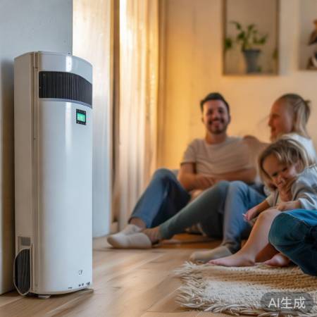 邻居老王家的空气能采暖