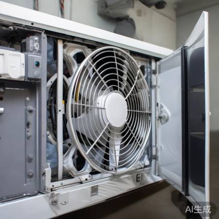 关闭电源,小心拆风扇