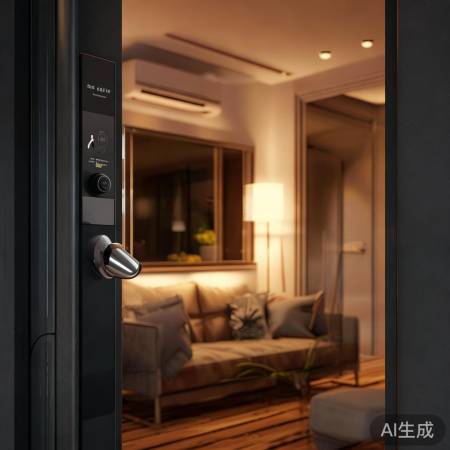 無同墅智能锁售后上门维修解析$唐老鸭智能锁：安全守护，一键开启智能家居生活