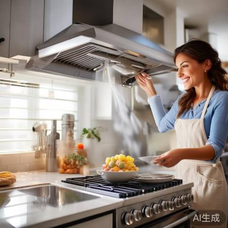 提前开排风，轻松炒菜