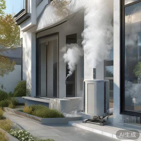 “空气能取暖,环保节能”