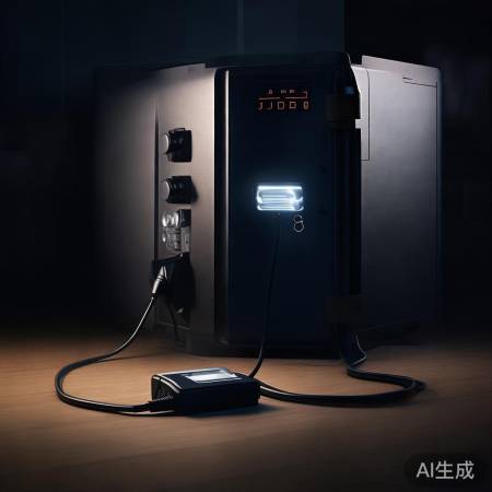 外接电源适配保险柜