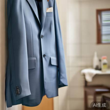 西服风衣清洗小窍门